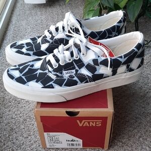 New Vans Era Mosaic Checkerboard Shoes